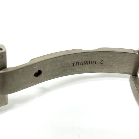 SEIKO Brights Solar Quartz Wristwatch Titanium Silver x Gold - Picture 10 of 11